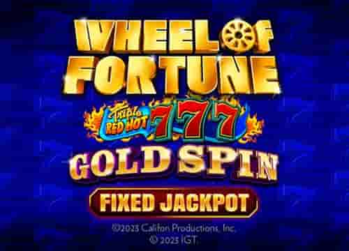 Wheel of Fortune Gold Spin Triple Red Hot 7s