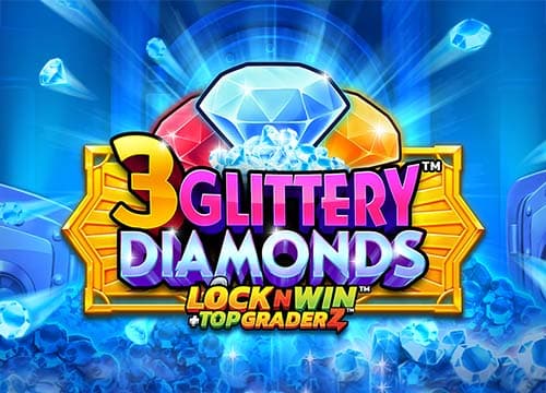 3 Glittery Diamonds