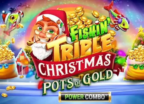 Fishin Triple Christmas Pots of Gold Power Combo